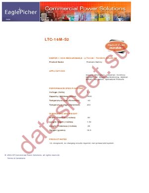LTC-16M-S2 datasheet  